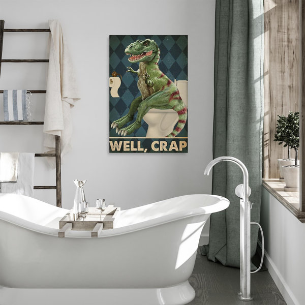 Trinx Butt Dino Well Crap 1 Piece Rectangle Graphic Ar Butt Dino Well